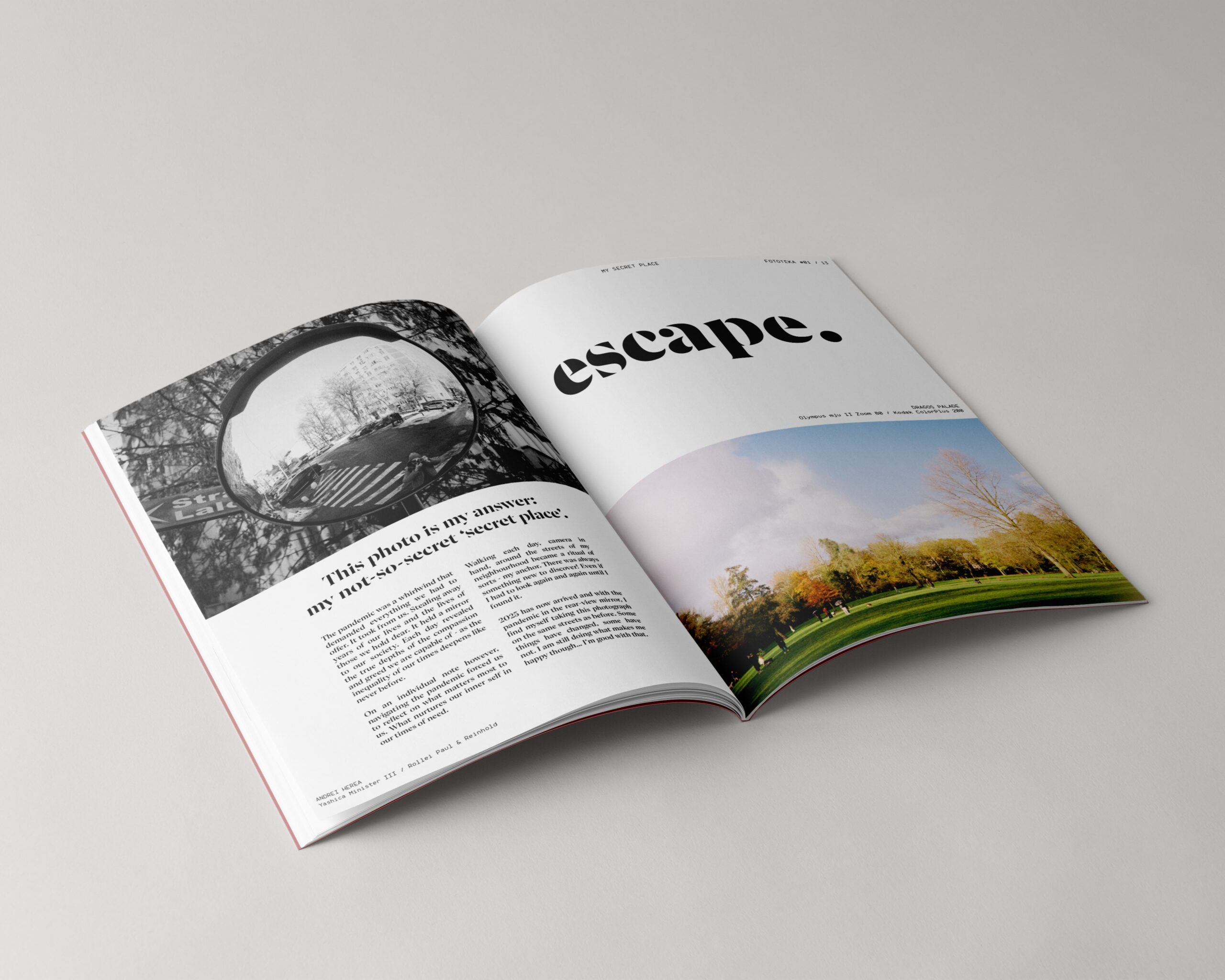 Zine #01 – My Secret Place